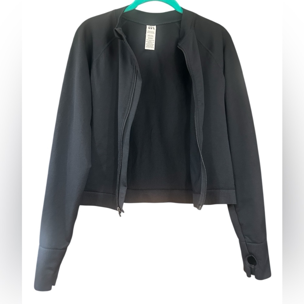JoyLab Women's Cropped Fitted Track Jacket